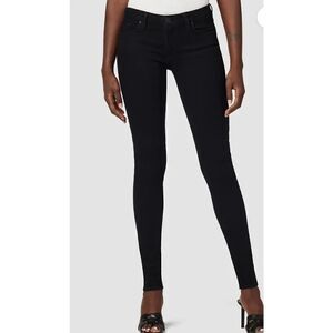 Hudson Krista dark wash low rise super skinny jeans 24